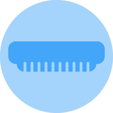 fırça simgesi, vektör illüstrasyonu