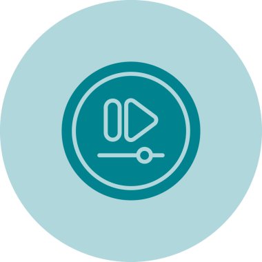 Modern simgenin vektör illüstrasyonu