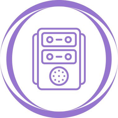 radyo simgesi, vektör illüstrasyon tasarımı