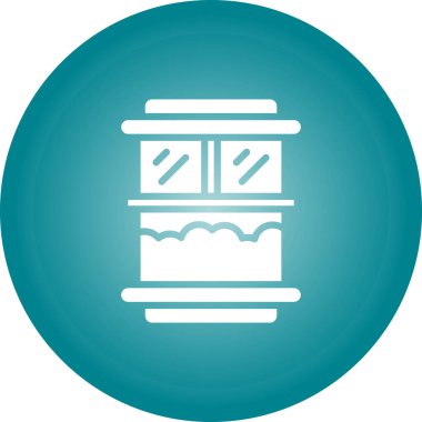 Gıda simgesinin vektör illüstrasyonu