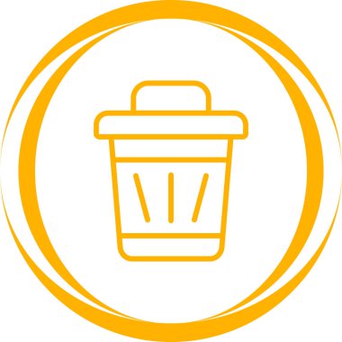 İç bakalım. Web simgesi basit illüstrasyon