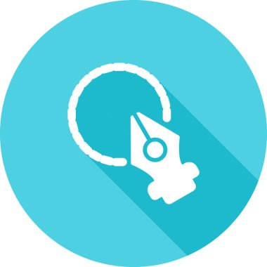 Modern simgenin vektör illüstrasyonu