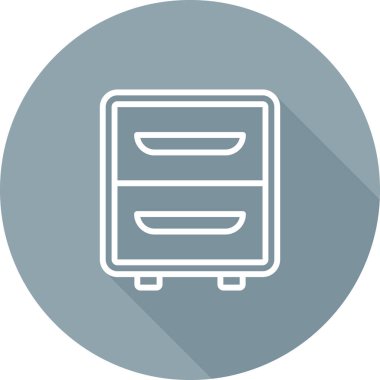 Buzdolabı kutsal kişilerin resmi, vektör çizim