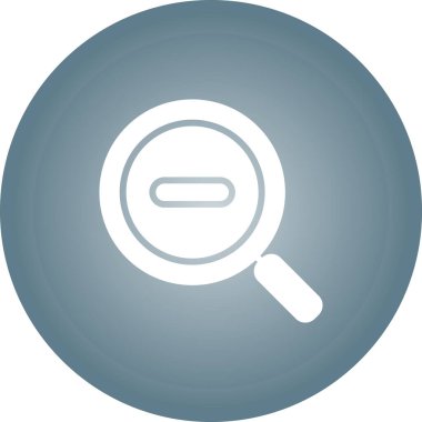 magnifying glass icon. search vector illustration