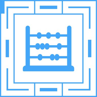 Bir b simgesinin vektör illüstrasyonu