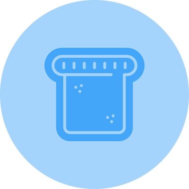 Mavi arkaplanın vektör illüstrasyonu