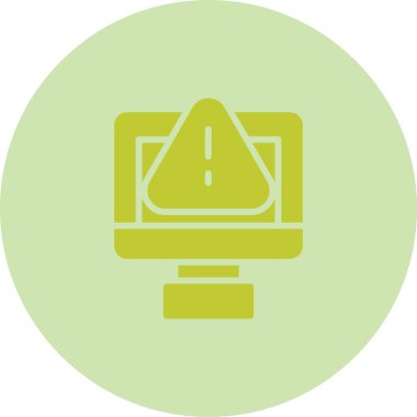 Dizüstü bilgisayar simgesinin vektör çizimi