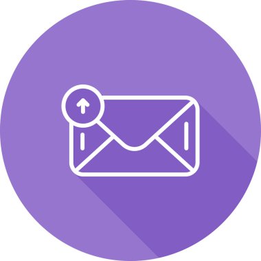 e-posta simgesi düz biçimli