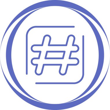 Bir b simgesinin vektör illüstrasyonu