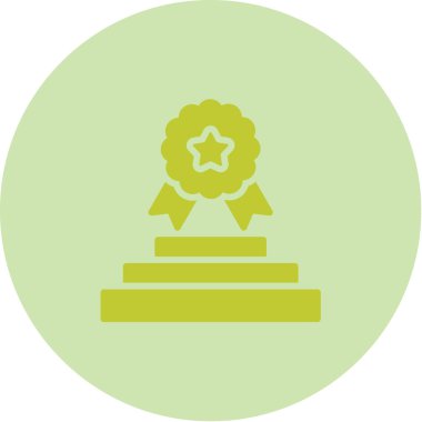 Ödül. Web simgesi basit illüstrasyon