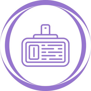 Takvim simgesinin vektör illüstrasyonu