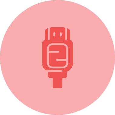 Modern simgenin vektör illüstrasyonu