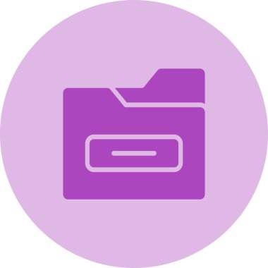 belge simgesi vektör illüstrasyonu