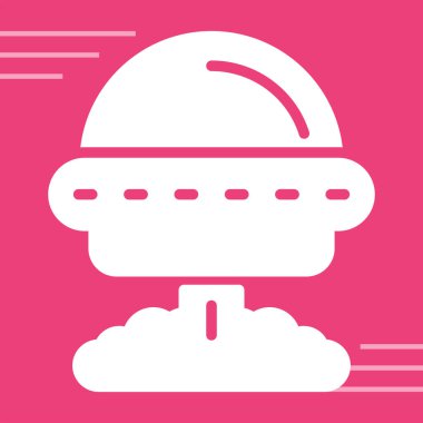 Yiyecek ve içecek ikonu. vektör illüstrasyonu