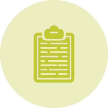 belge simgesi, vektör çizimi