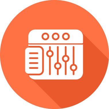 seo modern simgesinin vektör illüstrasyonu