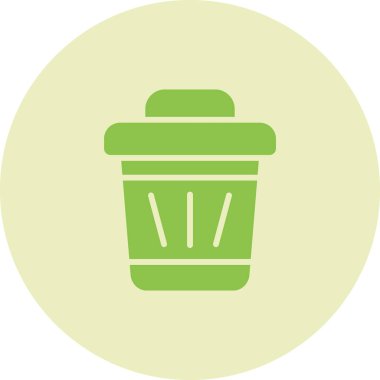 Çöp kutusu vektör illüstrasyonuName