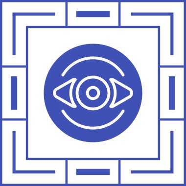 Göz vektörü simgesi simgesi