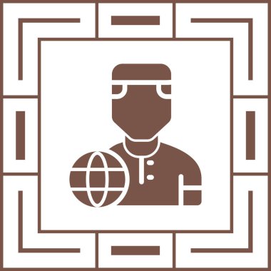 Web için bir arkaplan vektör illüstrasyonu