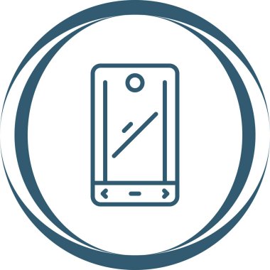 telefon ekranı vektör illüstrasyonu