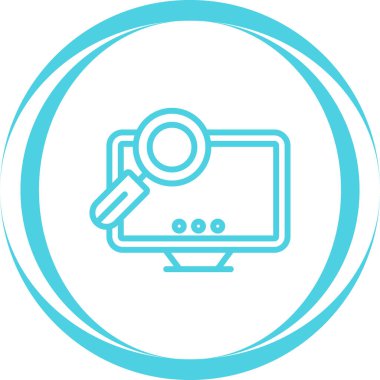 seo modern simgesinin vektör illüstrasyonu