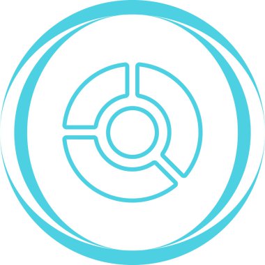 Bir simgenin vektör illüstrasyonu