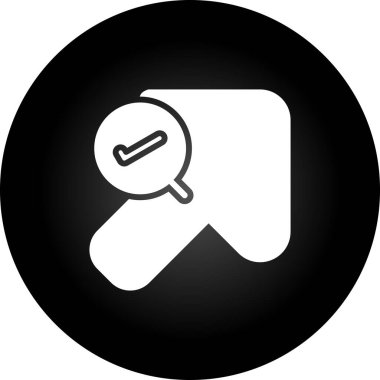 Telefon ve siyah daireli bir adamın vektör simgesi