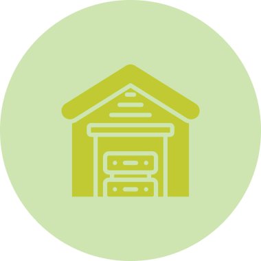 Ev modern simgesinin vektör illüstrasyonu