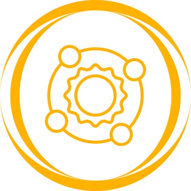 seo modern simgesinin vektör illüstrasyonu