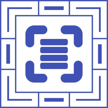 ana hat biçiminde kodlama programlama simgesi