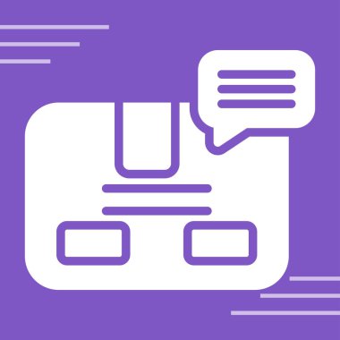 Sohbet baloncukları simgesinin vektör çizimi