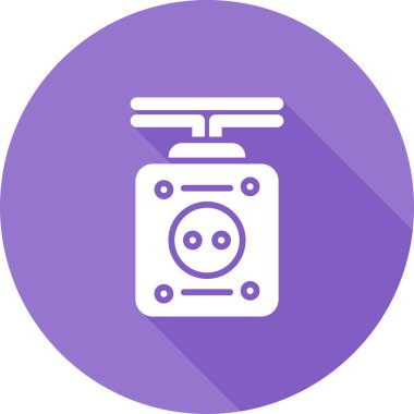 Gaz b simgesinin vektör çizimi