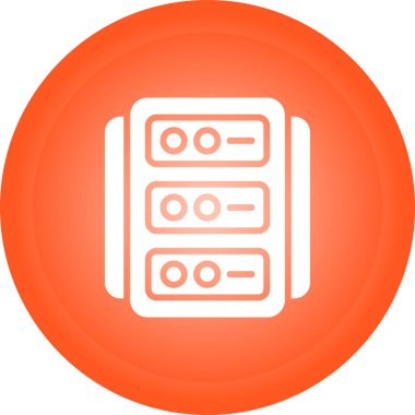 Bir bilgisayarın vektör illüstrasyonu