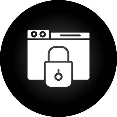 Modern b 'nin vektör illüstrasyonu simge kilidinden yoksun