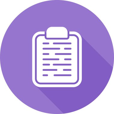 belge simgesi vektör illüstrasyonu