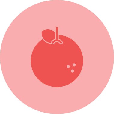 Meyve. Web simgesi basit illüstrasyon