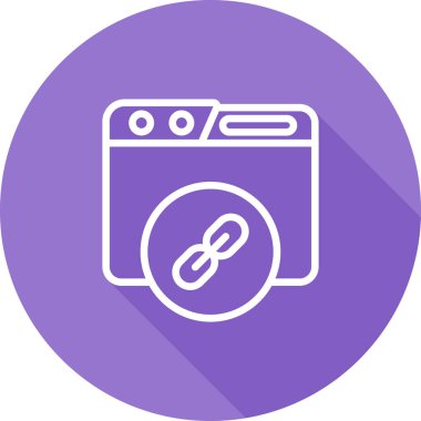 Modern simgenin vektör illüstrasyonu