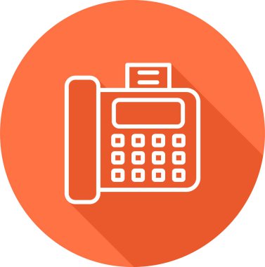 hesap makinesi simgesi vektör illüstrasyonu