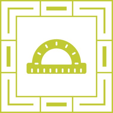 Benzersiz kemer vektör çizgisi simgesi