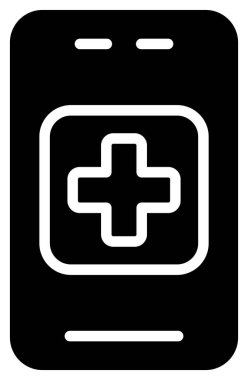 tıbbi simge vektör illüstrasyonu