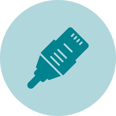 Tornavida. Web simgesi basit illüstrasyon