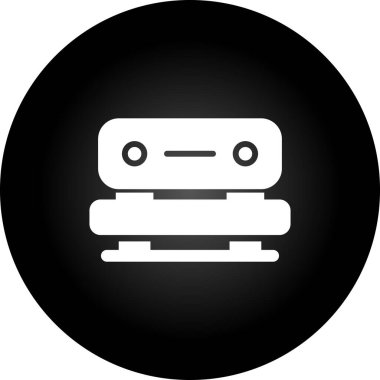 vektör modern simge beyaz arkaplanda izole edildi. Bir çember simgesinin gösterimi