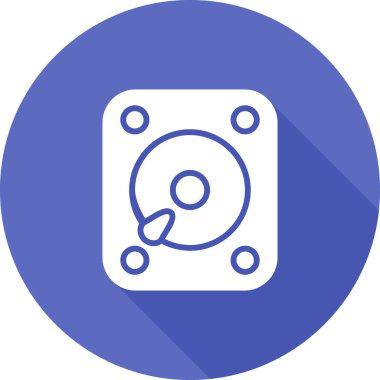 Modern b 'nin vektör illüstrasyonunda müziğin eksik simgesi