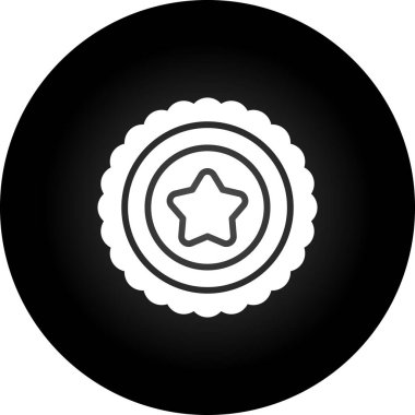 yıldız simgesi vektör illüstrasyonu