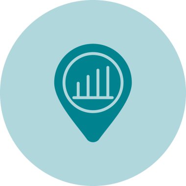 seo modern simgesinin vektör illüstrasyonu