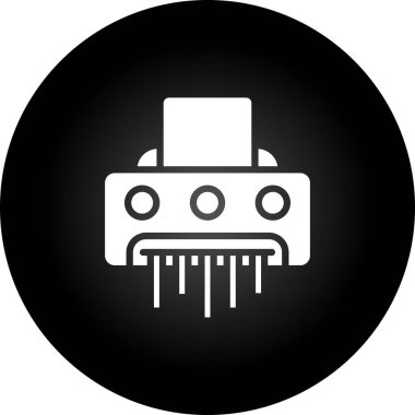 Robot simgesinin vektör illüstrasyonu