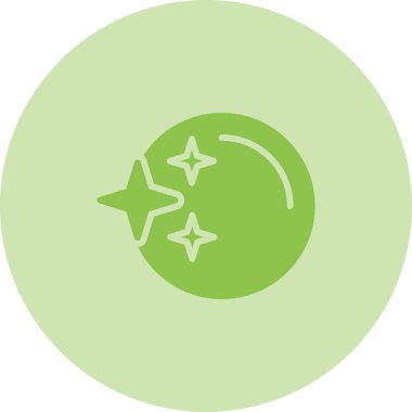 Yıldız. Web simgesi basit illüstrasyon