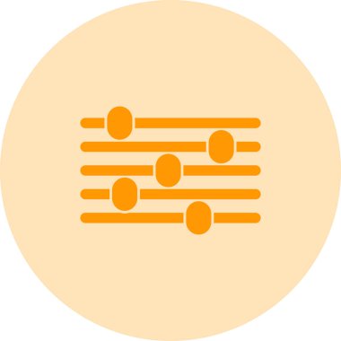 Modern simgenin vektör illüstrasyonu