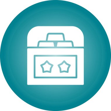 çanta simgesi vektör illüstrasyonu