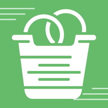 Sepet Simgesi vektör illüstrasyonu